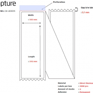 Label 102 x 192